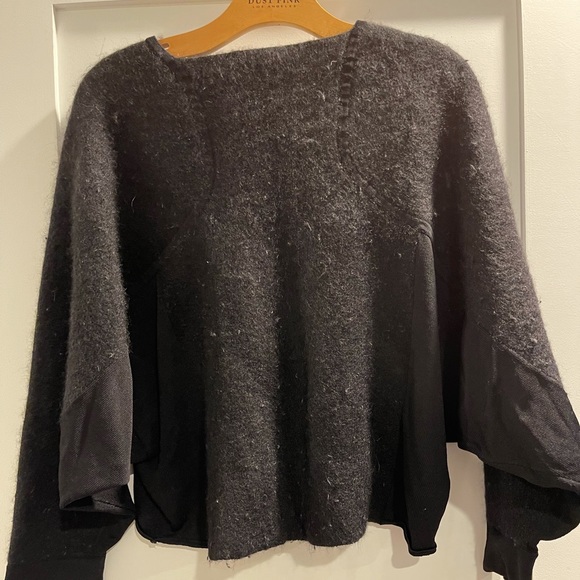Black Helmut Lang wool sweater - Picture 5 of 11